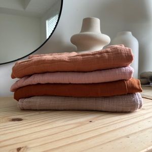 Neutral Muslin Swaddle Bundle